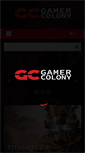 Mobile Screenshot of gamercolony.com